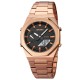 Чоловічий годинник Skmei 1816RGWT Rose Gold-White зі стрілково-електронним циферблатом та підсвічуванням