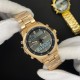 Чоловічий годинник Skmei 2049RGWT Rose Gold-White з комбінованим циферблатом та підсвічуванням