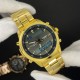 Мужские часы Skmei 2049GDWT Gold-White со стрелочно-электронным циферблатом и подсветкой