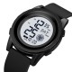 Мужские тактические часы Skmei 2082BKWT Black-White с электронным циферблатом и защитой 5 ATM