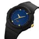 Женские часы Skmei 2011BKBU Black-Blue с синим циферблатом и защитой от воды 5 ATM