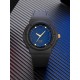 Женские часы Skmei 2011BKBU Black-Blue с синим циферблатом и защитой от воды 5 ATM