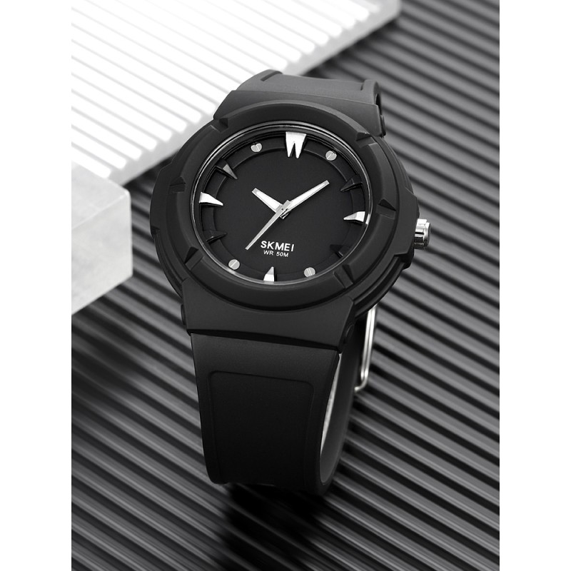 Жіночий годинник Skmei 2011BKBK Black-Black класичний з водозахистом 5 ATM