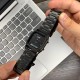 Женские часы Skmei 1220BK Black с комбинированным циферблатом и металлическим браслетом