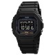Наручний годинник Skmei 1743BK Smart All Black тактичний з водонепроникністю 5 ATM