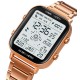 Мужские часы Skmei 1888RG Rose Gold с шагомером и электронным циферблатом