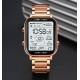 Мужские часы Skmei 1888RG Rose Gold с шагомером и электронным циферблатом
