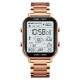 Мужские часы Skmei 1888RG Rose Gold с шагомером и электронным циферблатом