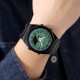 Чоловічий годинник Skmei 1816BKGNBK Black Green-Black зі стрілково-електронним циферблатом та підсвічуванням