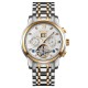 Женские механические часы Skmei M029TGDSI Gold-Silver-Silver с автоподзаводом и календарем