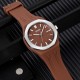 Мужские часы Skmei 9299BN Brown в спортивном стиле с минеральным стеклом и датой