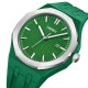 Наручные часы Skmei 9299GN Green STOPPED — мужские спортивные часы с силиконовым ремешком