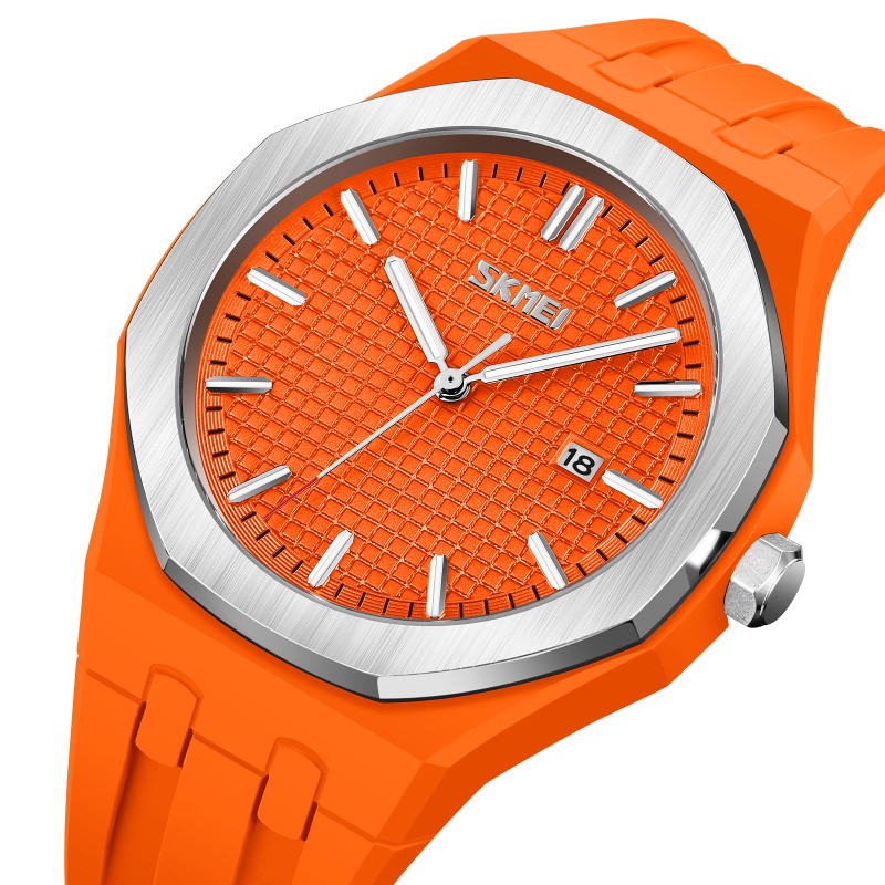 Наручные часы Skmei 9299OG Orange SALE 2025 спортивные с силиконовым ремешком
