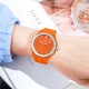 Наручные часы Skmei 9299OG Orange SALE 2025 спортивные с силиконовым ремешком