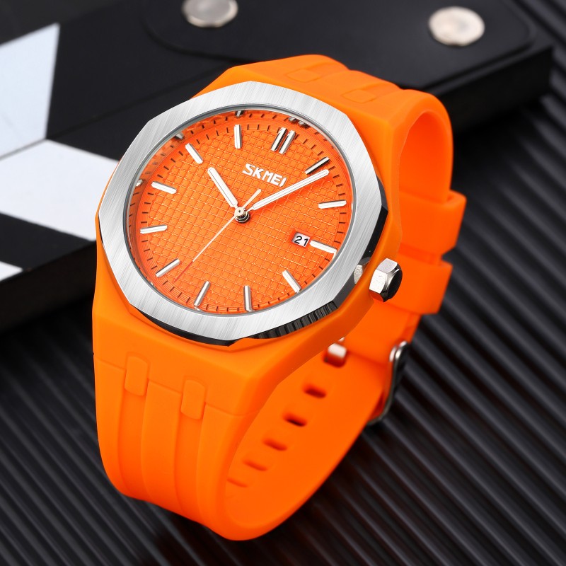 Наручные часы Skmei 9299OG Orange SALE 2025 спортивные с силиконовым ремешком