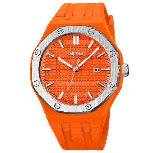 Наручные часы Skmei 9299OG Orange SALE 2025 спортивные с силиконовым ремешком