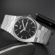 Мужские классические часы Skmei 9288SIBK Silver-Black с серебристым металлическим браслетом
