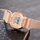 Жіночий спортивний годинник Skmei 1851PK Pink з електронним циферблатом та підсвічуванням