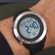 Мужские тактические часы Skmei 1524BKWT Black-White с электронным циферблатом и подсветкой