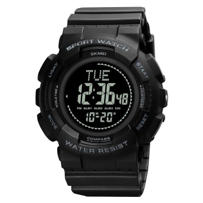 Skmei 2077BK Black + Compass