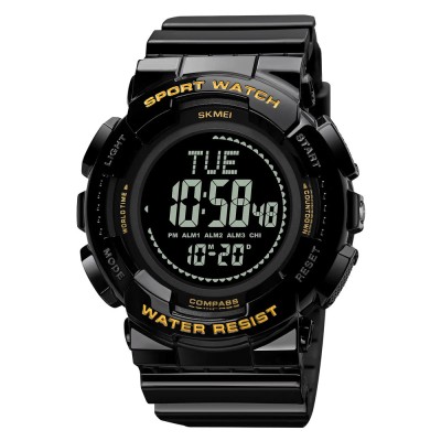 Skmei 2077BKGD Black Gold + Compass