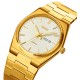 Мужские часы Skmei 9288GDSI Gold-Silver с календарем и люминесцентной подсветкой
