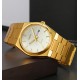 Мужские часы Skmei 9288GDSI Gold-Silver с календарем и люминесцентной подсветкой