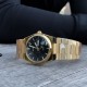 Чоловічий годинник Skmei 9288GDBK Gold-Black з металевим браслетом та календарем