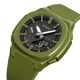 Чоловічий годинник Skmei 2091AGBK Army Green Black, тактичний стрілково-електронний з підсвічуванням