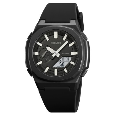 Skmei 2091BKWTWT Black-White White