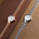 Жіночий годинник Skmei 1410RG Rose Gold у класичному стилі з металевим браслетом