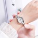Жіночий годинник Skmei 1410SI Silver сріблястий у класичному стилі з металевим браслетом