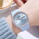 Жіночий годинник Skmei 2057LTBU Light Blue з мінеральним склом та водозахистом 5 ATM