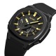 Чоловічий годинник Skmei 2091BKGDBK Black-Gold-Black зі стрілково-електронним циферблатом та підсвічуванням