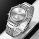 Наручний годинник Skmei 2120SISI Silver-Silver унісекс з комбінованим циферблатом та металевим браслетом