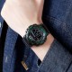Чоловічий спортивний годинник Skmei 2110BKGN Black-Green з електронним циферблатом та водозахистом 5 ATM