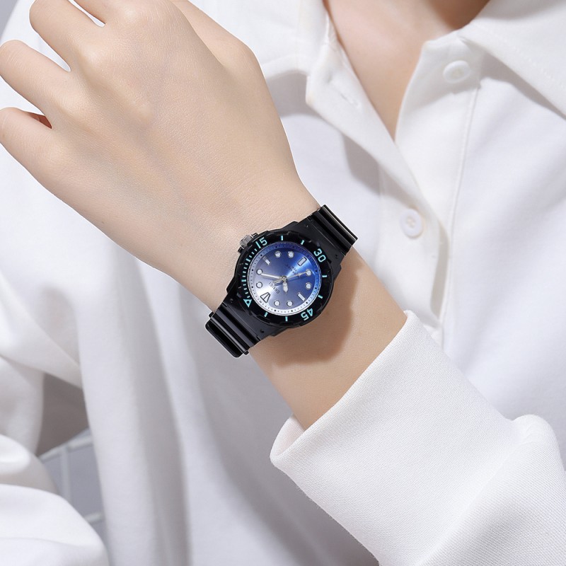 Дитячий годинник Skmei 2012BKBU Black-Blue з мінеральним склом та захистом 5 ATM