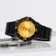 Годинник Skmei 2012BKGD Black-Gold унісекс у класичному стилі з мінеральним склом