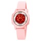 Дитячий електронний годинник Skmei 1721LPK Light-Pink з підсвічуванням та будильником