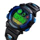 Дитячий спортивний годинник Skmei 1451BKBU Black-Blue з підсвічуванням та водозахистом 5 ATM