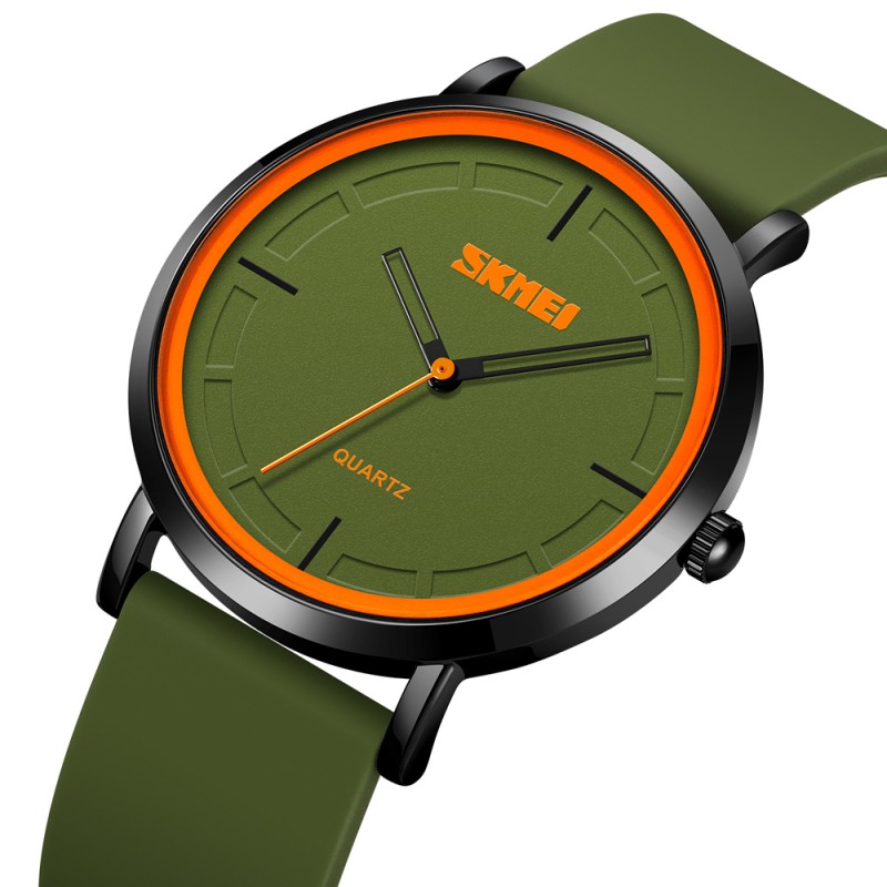 Жіночий годинник Skmei 2050AG Army Green