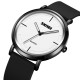 Наручний годинник Skmei 2050BKWT Black-White класичний унісекс з мінеральним склом