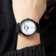 Наручний годинник Skmei 2050BKWT Black-White класичний унісекс з мінеральним склом