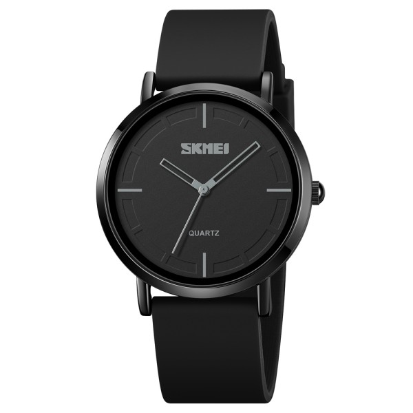 Кварцовий годинник Skmei 2050BKBK Black-Black класичний з мінеральним склом