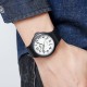 Чоловічий наручний годинник Skmei 2108BKWT-AC Black White-AC з водозахистом 5 ATM