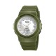 Жіночий спортивний годинник Skmei 2125AG Army green з комбінованим циферблатом та підсвічуванням