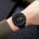 Чоловічий спортивний годинник Skmei 2215BK Black з електронним циферблатом та водозахистом 5 ATM
