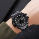 Чоловічий спортивний годинник Skmei 2119BK Black з комбінованим циферблатом та водозахистом 5 ATM