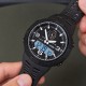 Мужские спортивные часы Skmei 1655BKWT Black-White с комбинированным циферблатом и подсветкой