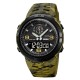 Мужские тактические часы Skmei 1655CMGNBK Camo Green-Black со стрелочно-электронным циферблатом
